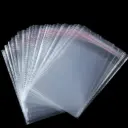 Polythene Bags - Transparent (14x18 inches) size Self Adhesive BOPP Resealable Plastic pouch Bags for jwellery packaging pack of 200 (4 X5 inch (10 X 12.5 cm))